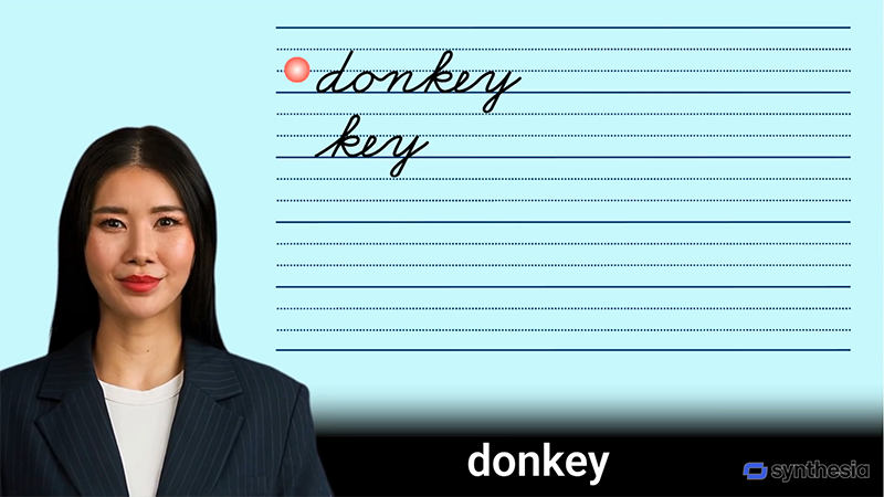 Screenshot of AI Avatar Research Video