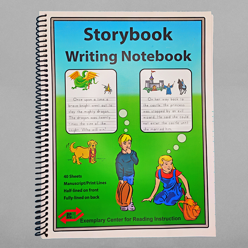 Front cover of Storybook Writing Notebook